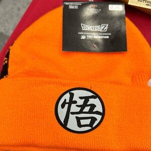 Dragon Ball Z 2pk knit Beanie. Duo set of 2 new with tags